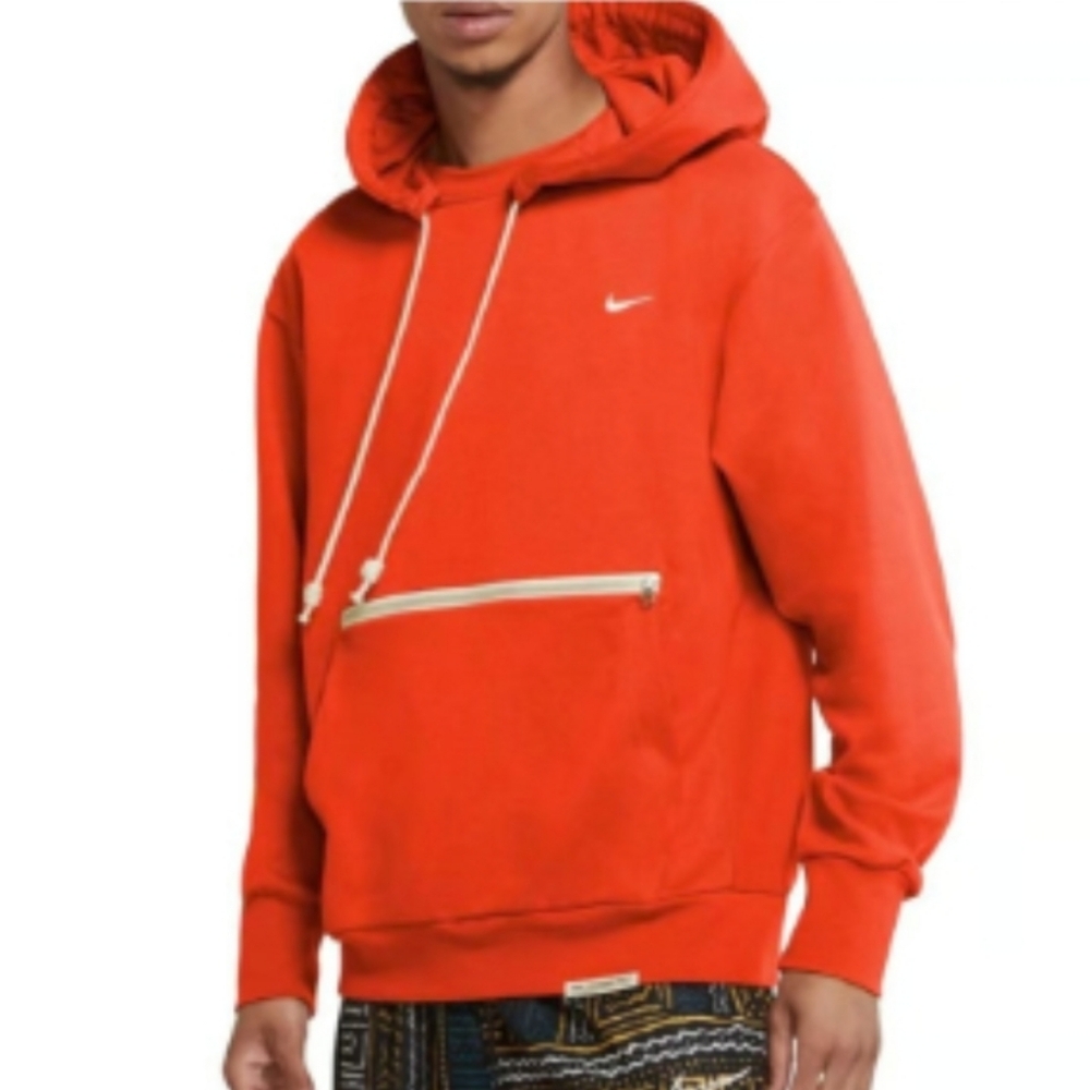Nike Standard Issue Basketball Pullover‎ Hoodie Orange Athleisure Men's S